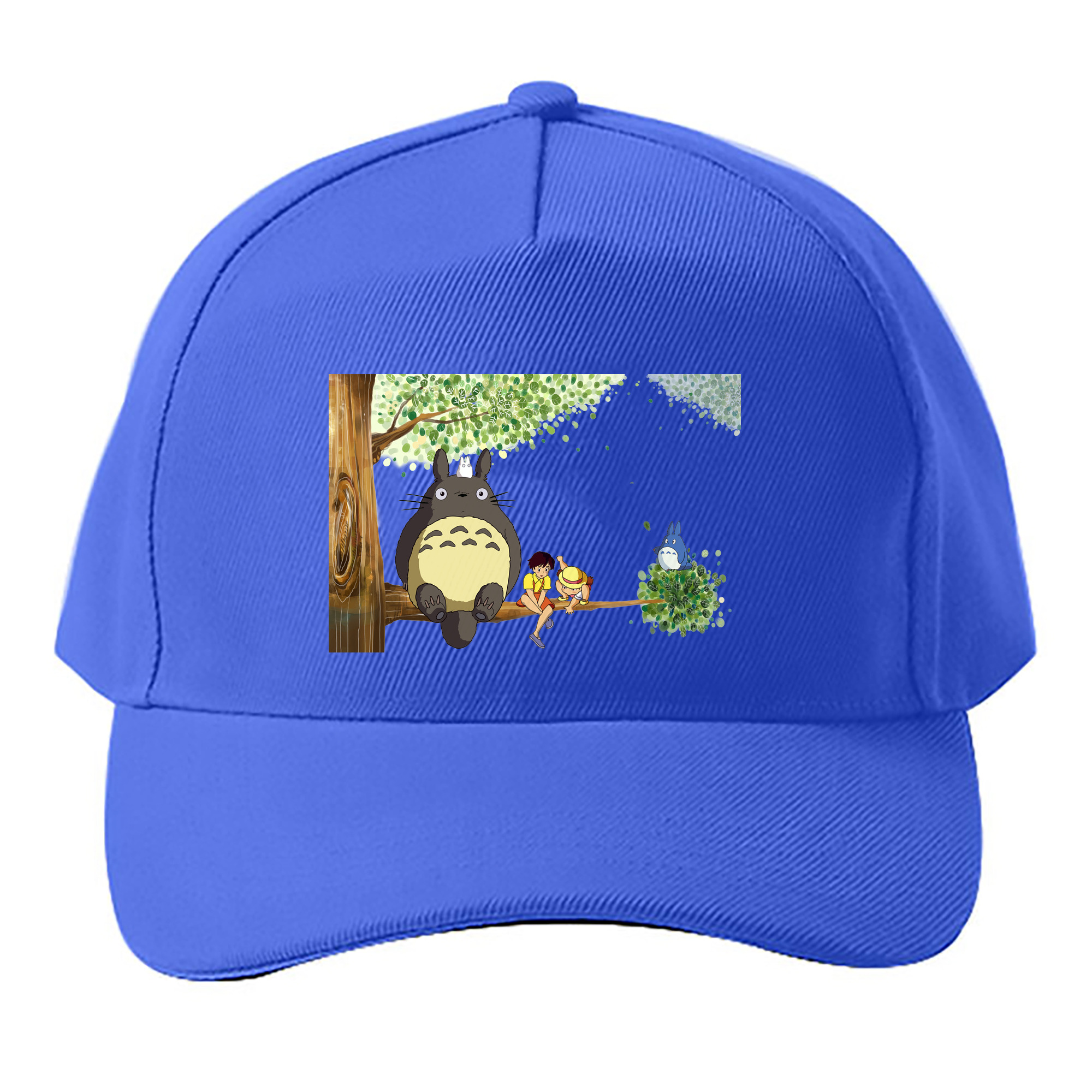 （画像用） となりのトトロ 草壁メイ 草壁サツキ My Neighbor Totoro Satsuki Kusakabe Mei Kusakabe ベースボールキャップ 綿100％ 男女兼用 帽子 スポーツ